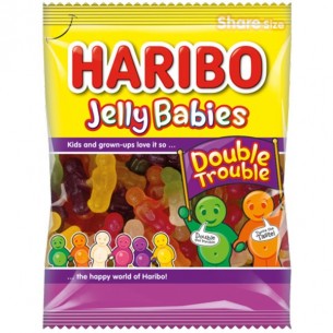 Haribo Jelly Babies Double Trouble 140 g