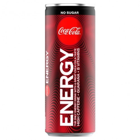 Coca Cola Zero Energy 250 ml