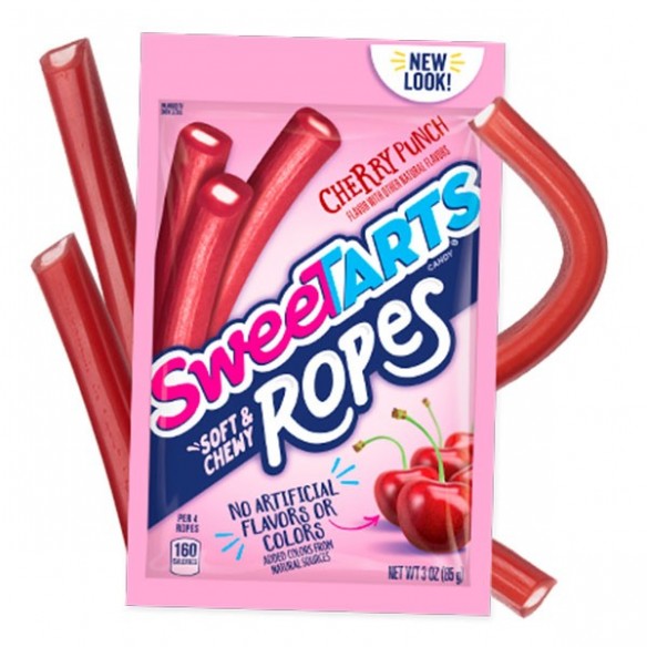 SweeTARTS Soft & Chewy Ropes Cherry Punch 85 g