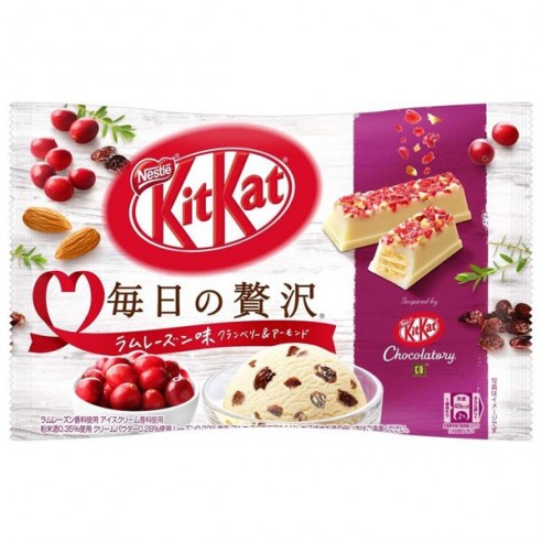 Kit Kat Rich Rum Raisin Cranberry & Almond 102 g