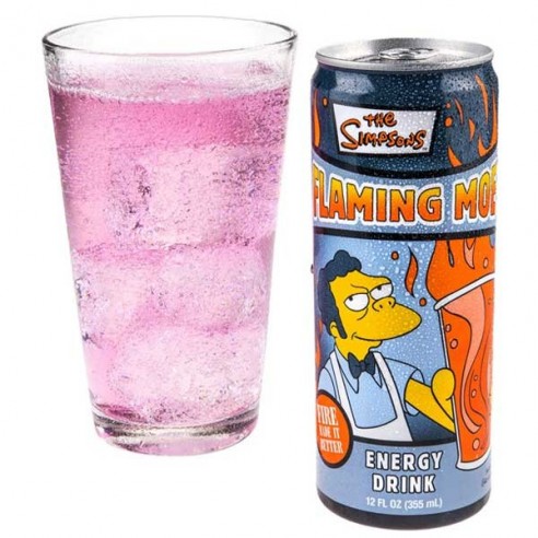 The Simpsons Flaming Moe Energy Drink 355 ml
