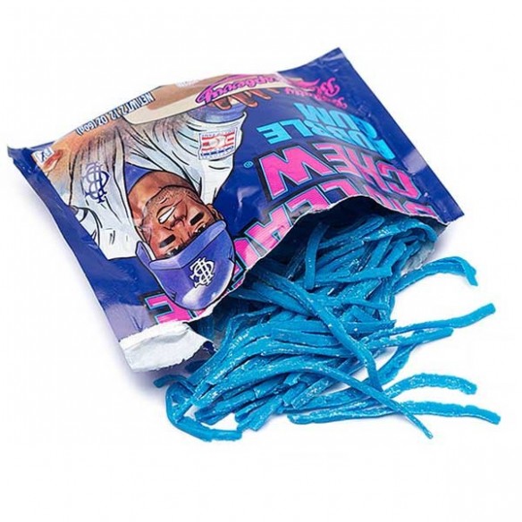 Big League Blue Raspberry Chew Bubble Gum 60 g