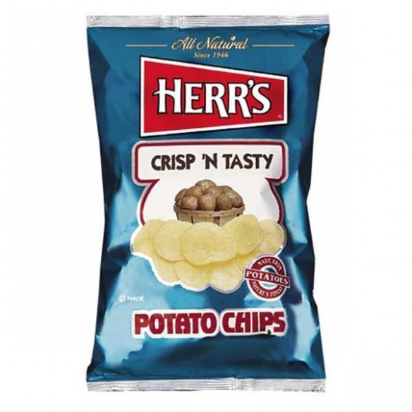 Herr's Crisp n Tasty Potato Chips 28 g