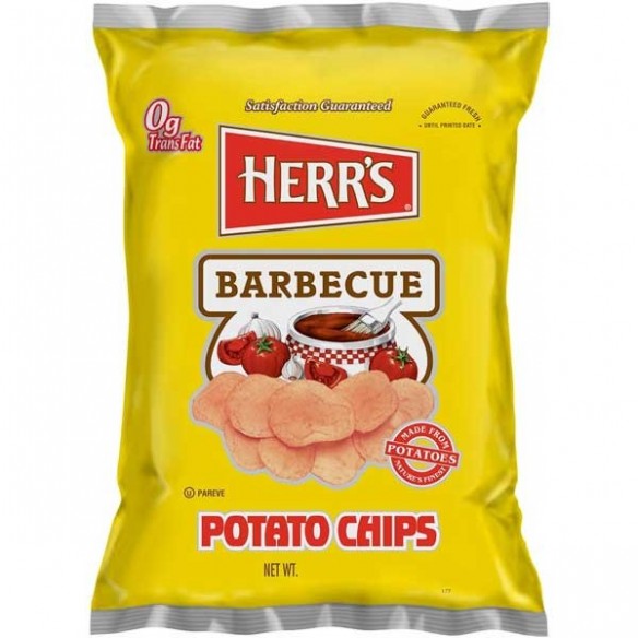 Herr's Barbecue Potato Chips 28 g