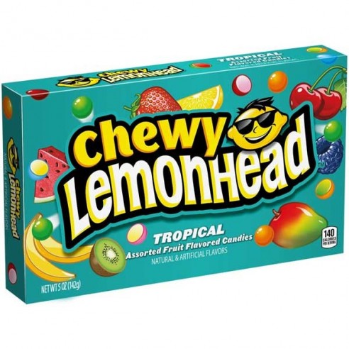 Lemonhead Chewy Tropical 142 g