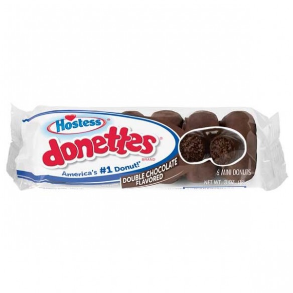 Hostess Donettes Double Chocolate Mini Donuts 85 g