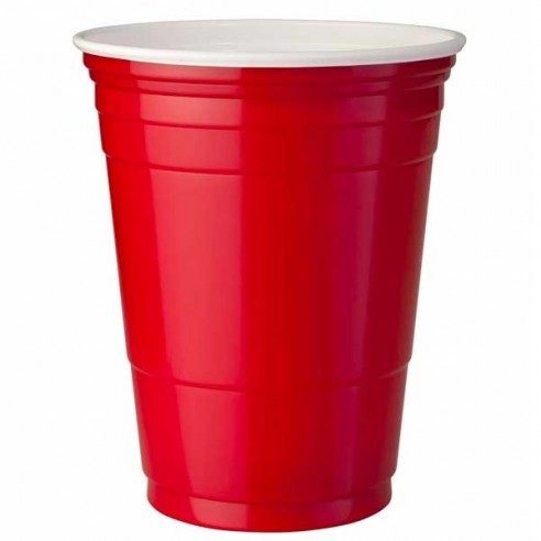 ORIGINAL American RED Solo Party Cups 20 Pack - 50 cl