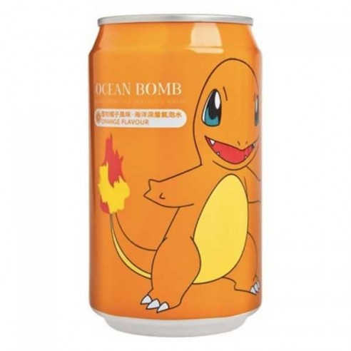Ocean Bomb Orange Sparkling Water 330 ml