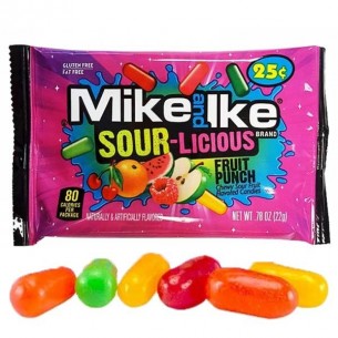 Mike and Ike Sour-Licious Fruit Punch 22 g 2