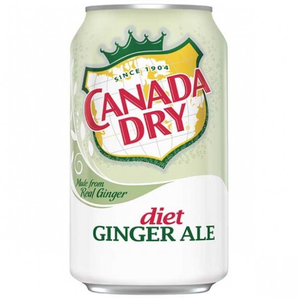 Canada Dry Diet Ginger Ale 355 ml