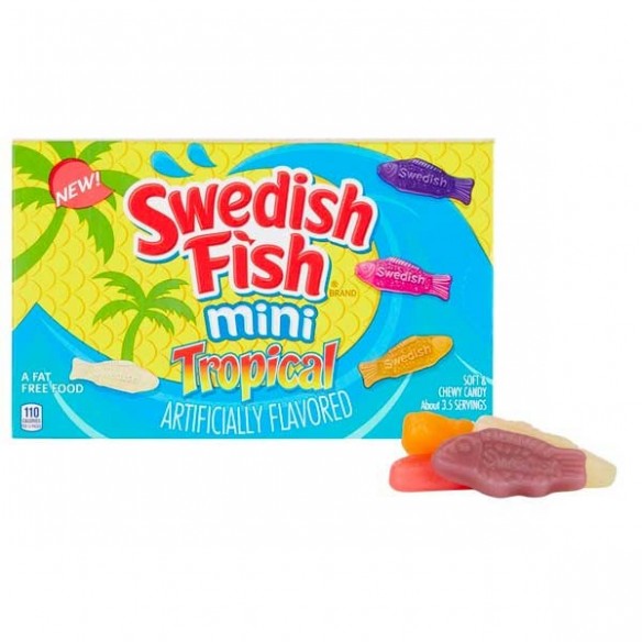 Swedish Fish Mini Tropical 99 g