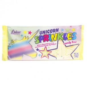 Unicorn Sprinkles White Candy Bar 120 g