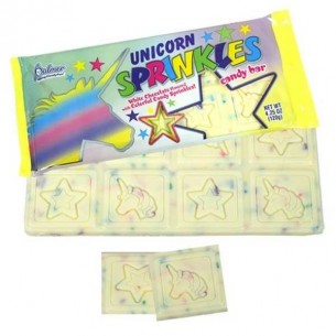 Unicorn Sprinkles White Candy Bar 120 g 2
