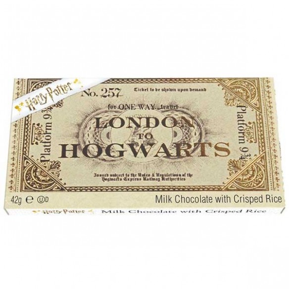 Harry Potter Hogwarts Express Ticket Milk Chocolate Bar 42 g