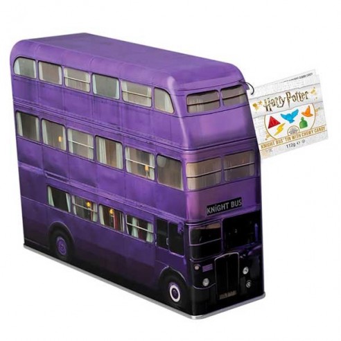 Harry Potter Knight Bus Money Tin Chewy Candy 112 g