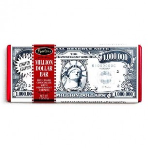 Million Dollar DARK Peppermint Chocolate Bar 57 g