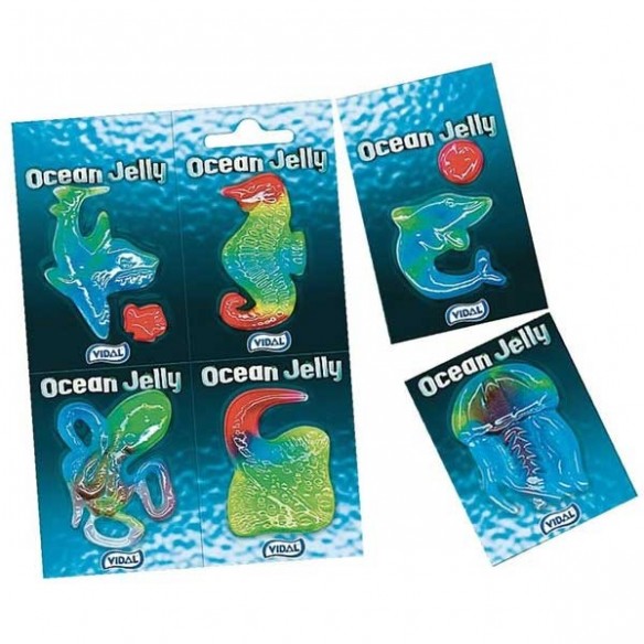Vidal Ocean Jelly 6 Pack - 66 g