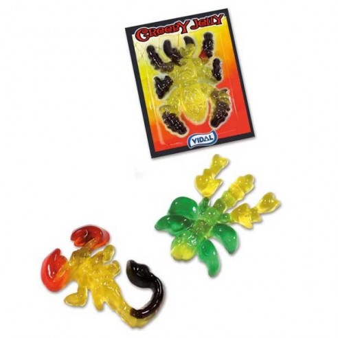 Vidal Creepy Jelly 6 Pack - 66 g