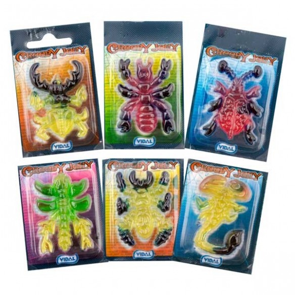 Vidal Creepy Jelly 6 Pack - 66 g