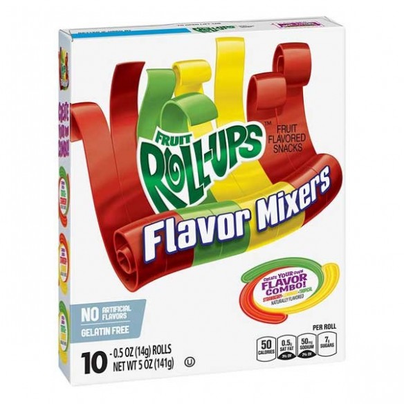 Fruit Roll-Ups Flavor Mixers 10 Pack - 141 g