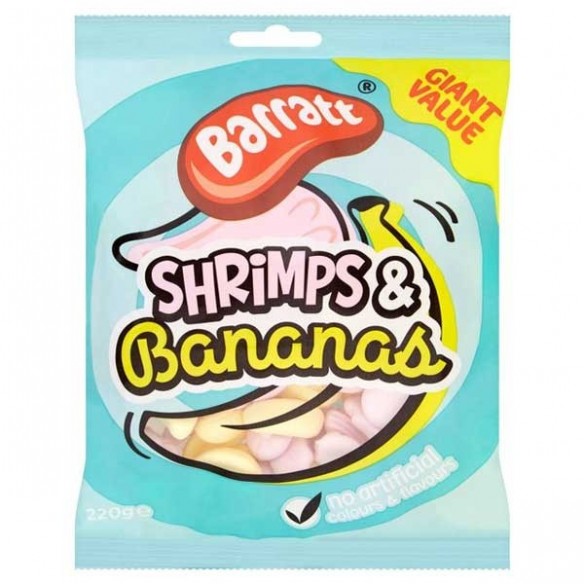 Barratt Shrimps & Bananas 220 g
