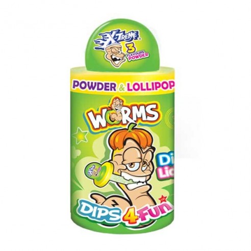X-Treme Worms Dips 4 Fun 24 g