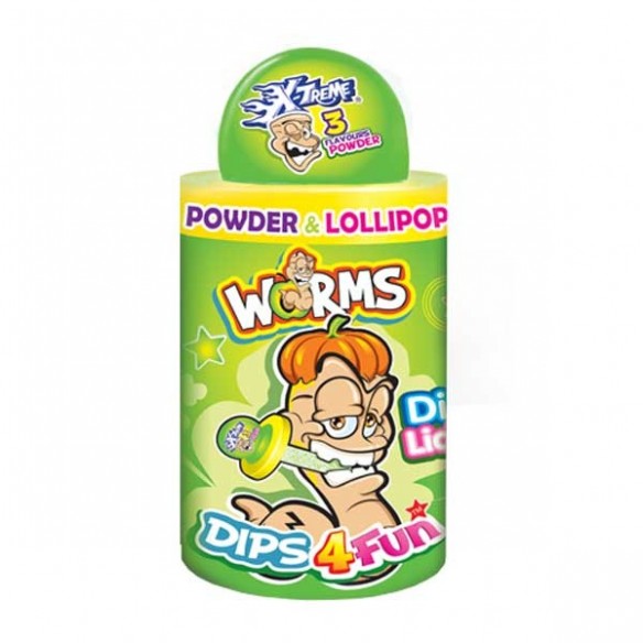 X-Treme Worms Dips 4 Fun 24 g