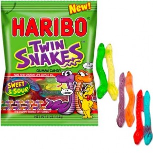 Haribo Twin Snakes 142 g 2