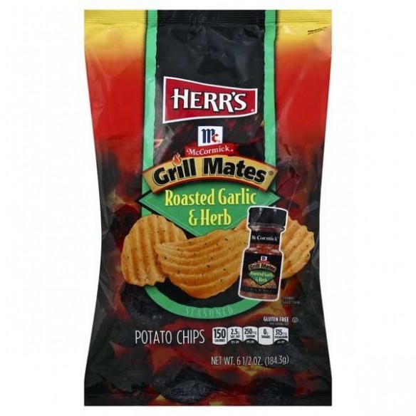 Herr's Grill Mates Roasted Garlic & Herb Potato 184.3 g