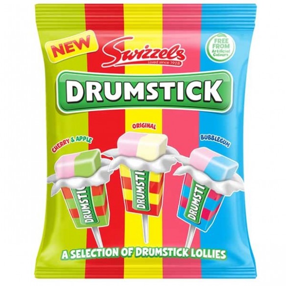 Swizzels Drumstick Mix Lolly 180 g