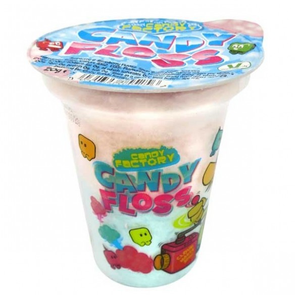 Crazy Candy Factory Candy Floss Cups 20 g