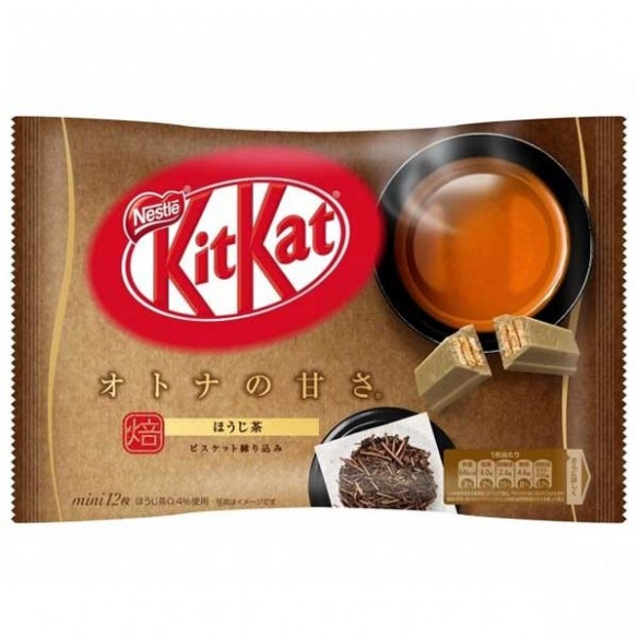Kit Kat Mini Hojicha Roasted Green Tea 12 Pack - 139 g