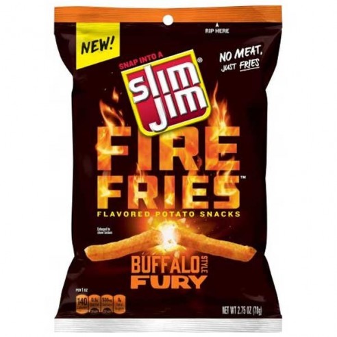 Slim Jim Fire Fries Buffalo Fury 78 g