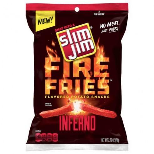 Slim Jim Fire Fries Inferno 78 g