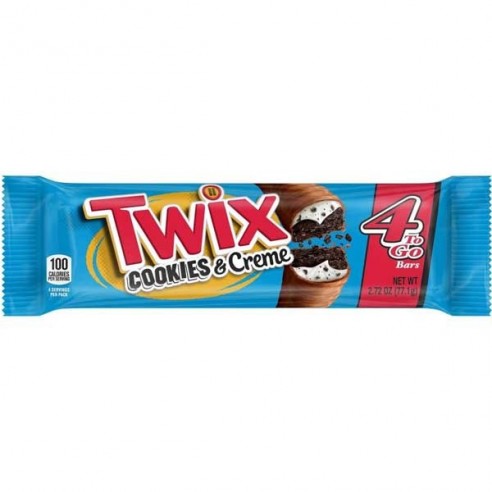 Twix Cookies and Creme Share Size 4 To Go Bar 77.1 g