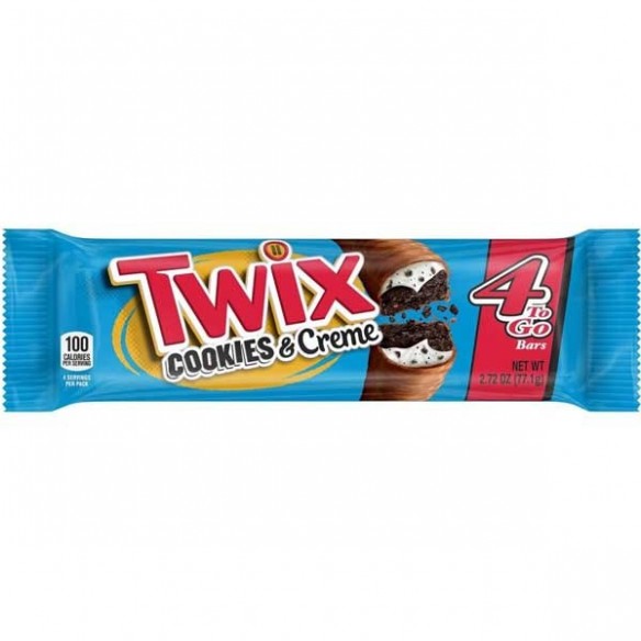 Twix Cookies and Creme Share Size 4 To Go Bar 77.1 g