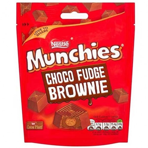 Munchies Chocolate Fudge Brownie 101 g