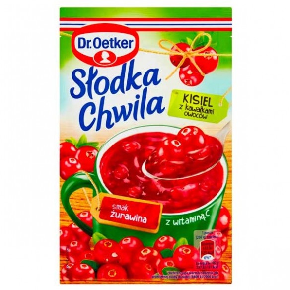 Dr. Oetker Cranberry Jelly Slodka Chwila 30 g