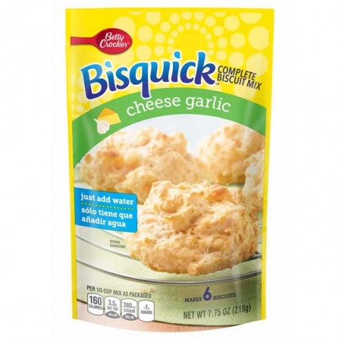 Betty Crocker Bisquick Cheese Garlic Complete Biscuit Mix 219 g