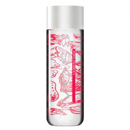 Voss Strawberry Ginger Sparkling Water Bottle 330 mL