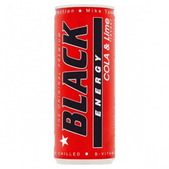 Black Energy Cola & Lime 250 mL