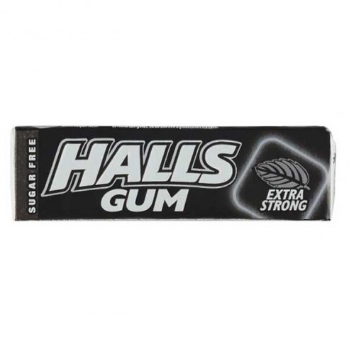 Halls Gum Extra Strong 14 g