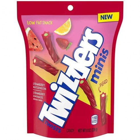 Twizzlers Minis Filled Strawberry Watermelon Lemonade 226 g