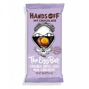 Hands Off My Chocolate The Egg Bar Crushed Toffee Eggs 110 g