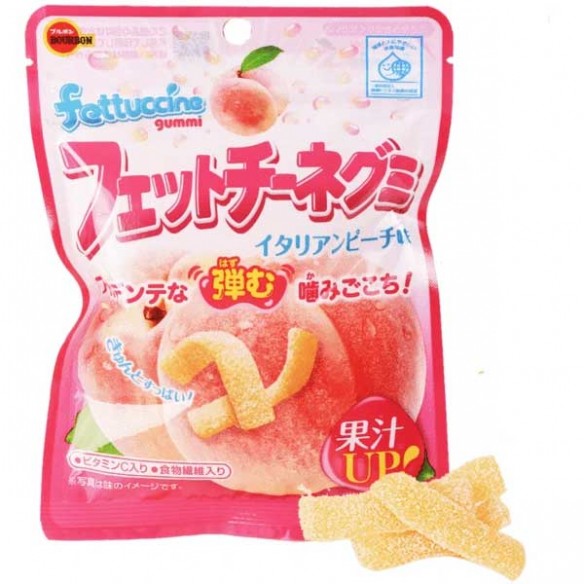 Fettuccine Gummi Peach
