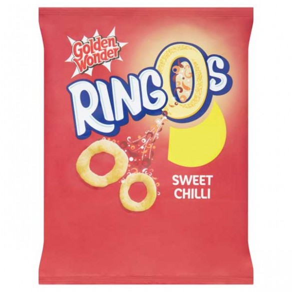 Golden Wonder Ringos Sweet Chilli