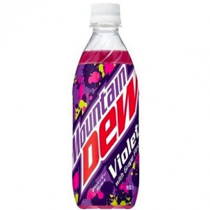 Mountain Dew Violet Grape Flavor