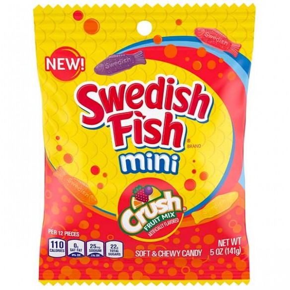 Swedish Fish Mini Crush Fruit Mix