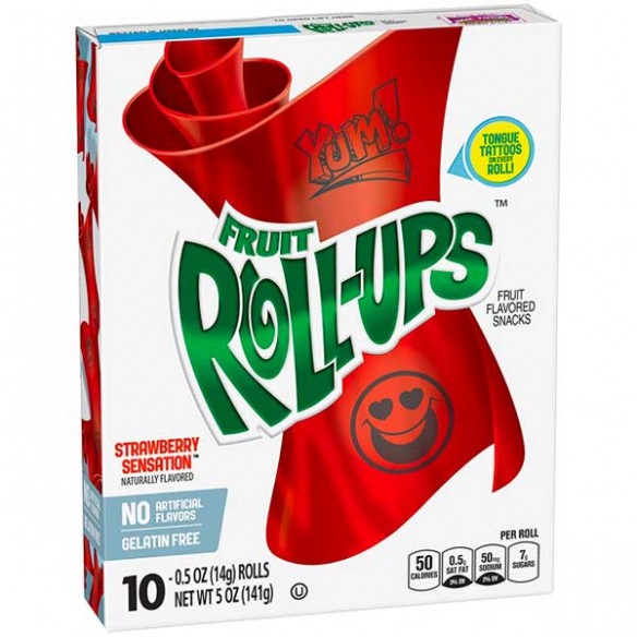 Fruit Roll-Ups Strawberry Sensation