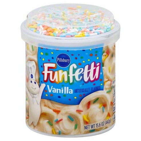 Pillsbury Funfetti Vanilla Frosting